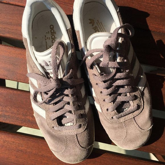 Adidas Grey Gazelle Shoes - Picture 2 of 3
